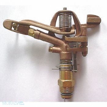 GRAINGER APPROVED Sprinkler Head 1 In MNPT Brass, 4NDP6