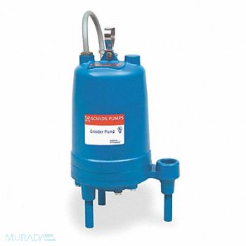 GOULDS WATER TECHNOLOGY 2 HP Grinder Pump No Switch Included, 4NE67