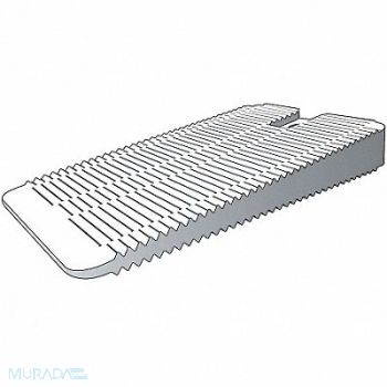 PRECISION BRAND Wedge Shims Flexible White PK30, 4NFJ2