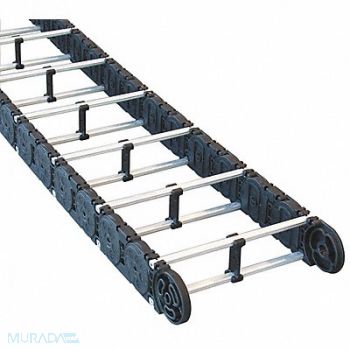 KABELSCHLEPP Varitrak MC Open Nylon/Alum W6.18In L5Ft, 4NGK1