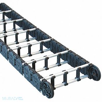 KABELSCHLEPP Varitrak MC Open Nylon/Alum W9.68In L5Ft, 4NGK7