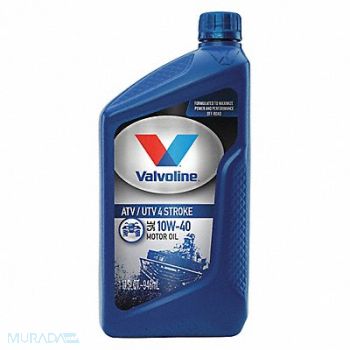 VALVOLINE Engine Oil 10W-40 Conventional 1qt, 4NPJ4
