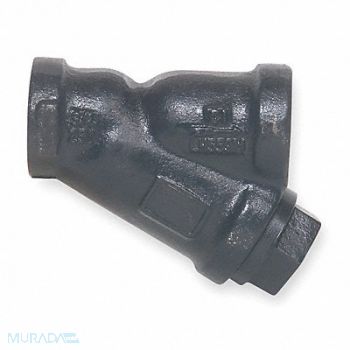 BELL GOSSETT Y Strainer 3 3/8 H 20 mesh Brass, 4NU92