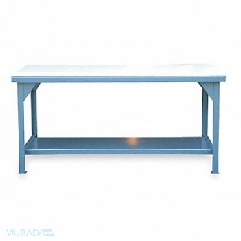 STRONG HOLD Workbench Polyethylene 60 W 36 D, 4NWD7