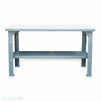 STRONG HOLD Workbench Polyethylene 72 W 36 D, 4NWL1