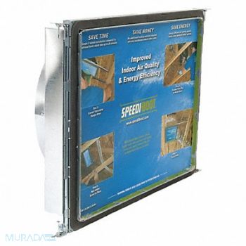 SPEEDI-BOOT Vent Boot Hanger Sq to Rnd 12 x 12 Dia12, 4NXG1