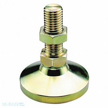 S W MANUFACTURING Leveling Mount Swivel Stud M6 3/4in Base, 14H412
