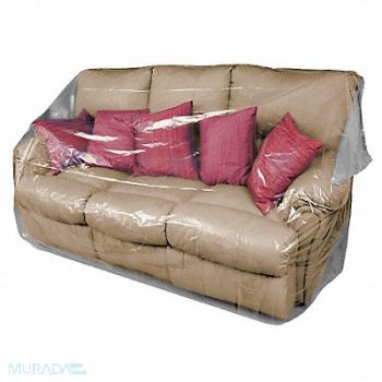 GRAINGER APPROVED Furniture Bag Sofa 2 mil 52 in W PK50, 4NZG7