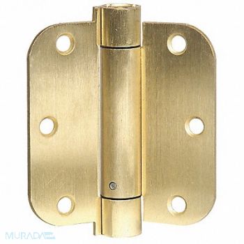 GRAINGER APPROVED Spring Hinge Steel Door Leaf 3-1/2 H, 4PA94