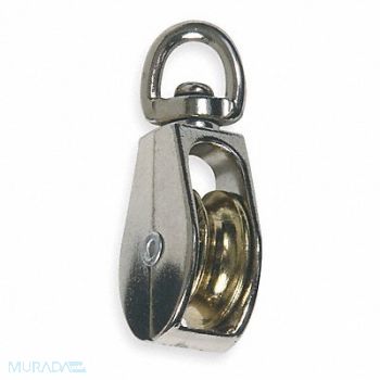 GRAINGER APPROVED Pulley Swivel Eye 1 In, 4PB89