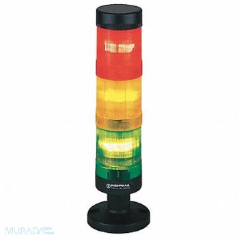 WERMA Tower Light 24VAC/DC Amber Green Red, 4PDN4