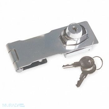 GRAINGER APPROVED Safety Hasp Steel 4-1/2 L, 4PE49