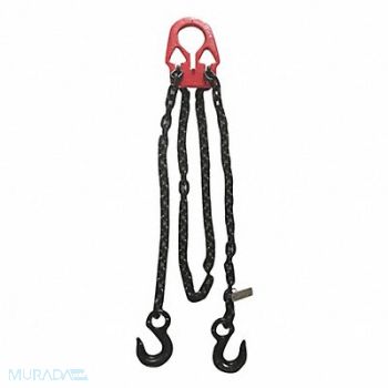 DAYTON Chain Sling G80 Adj Link Aly Stl 14 ft L, 4PGW6