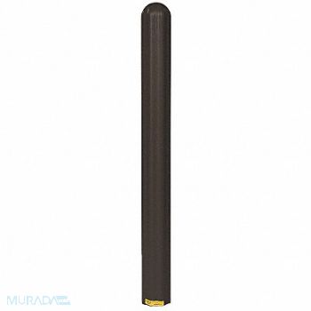 GRAINGER APPROVED F0487 Bollard Cover 8 In Dia 57 In H Black, 4PHG4