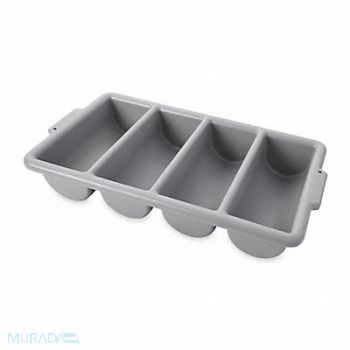 RUBBERMAID COMMERCIAL PRODUCTS Cutlery Bin 4 Compartment, 4PLU4