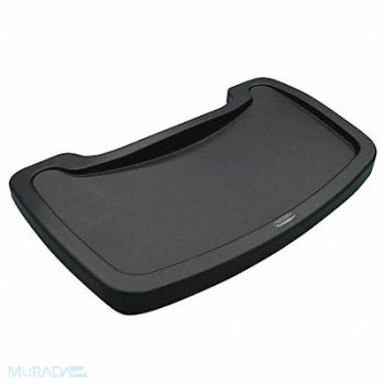 RUBBERMAID COMMERCIAL PRODUCTS Youth Seating Tray Black, 4PLW6