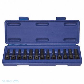 WESTWARD Impct Skt St Steel Blk Oxd 3/16 to 1/2in, 4PRG1