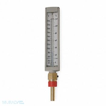 GRAINGER APPROVED Compact Thermometer 30 to 240 F Lower, 4PRU1