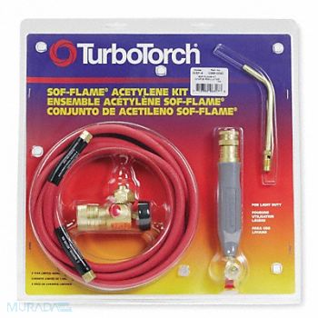 TURBOTORCH Sof-Flame Torch Kit, 4PU19