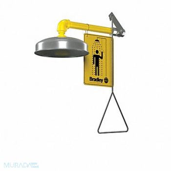 BRADLEY Emergency Shower Horizontal 20 gpm, 4R951