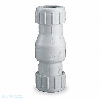 DAYTON Swing Check Valve PVC 2 Compression, 4RG89