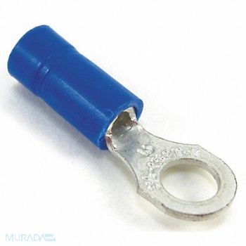 STA-KON Ring Terminal Blue 18 AWG 14 AWG PK100, 4RHC6