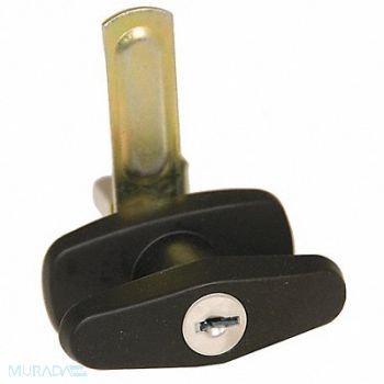 GRAINGER APPROVED Cam Latch Keyed Black Powder Coated, 4RRE2