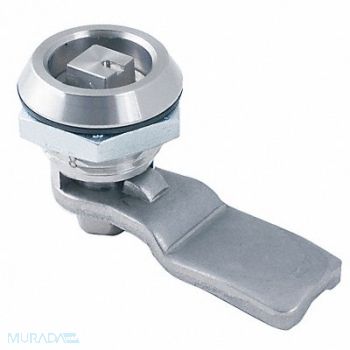 GRAINGER APPROVED Cam Latch Keyed Passivated Recessed Sq., 4RRF3