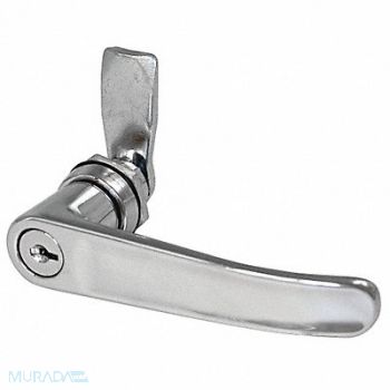 GRAINGER APPROVED Cam Latch Keyed Polished Chrome, 4RRG7