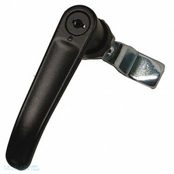 GRAINGER APPROVED Cam Latch Keyed Black Powder Coated, 4RRG8