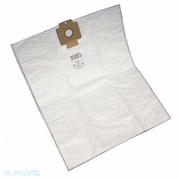 NILFISK Vacuum Bag Paper 2-Ply Reusable PK3, 4RYH7