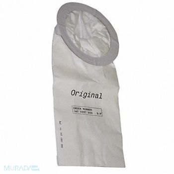 NILFISK Vacuum Bag For Backpack Vacuum PK5, 4RYH9