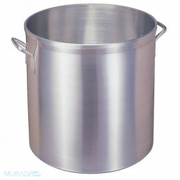 VOLLRATH Alum. Stock Pot 40 Qt 2 Gauge, 4RZC6