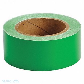BRADY D3616 Pipe Marking Tape Grn 2in W 90ft Roll L, 4T140