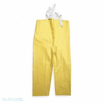 CONDOR D2314 Rain Bib Overall Unrated Yellow 4XL, 4PCT1