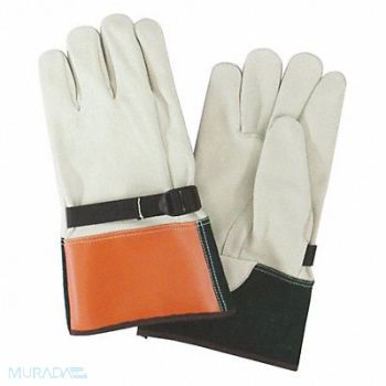 CONDOR D1037 Elec. Glove Protectr 11 Beige/Org/Grn PR, 4T560