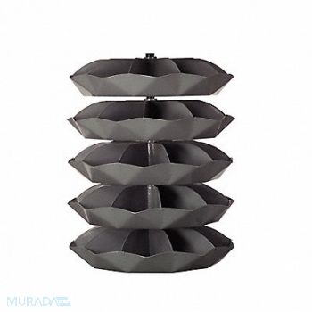 DURHAM MFG Rvlvng Strg Bn 19 1/2x9 3/4x14in Scoop, 4TJ67