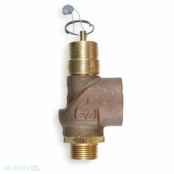 CONTROL DEVICES Air Safety Valve 3/4 Inlet 125 psi, 4TK19