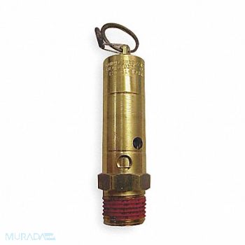 CONTROL DEVICES Air Safety Valve 1/2 Inlet 200 psi, 4TK25