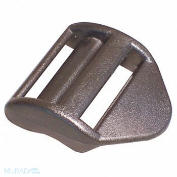 BULK-STRAP Slide Bar Buckle 2 in Plastic PK5, 4TLR2