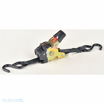ERICKSON Tie Down Strap Rtrctble Ratchet 6ft. PK2, 4TLX3