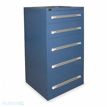 VIDMAR ModDrwrCab 59 x30 x28 Dark Blue 5Drwr, 4TT12