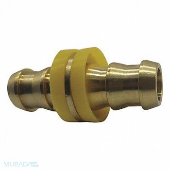 SPEEDAIRE Barbed Hose Mender Brass 1/2 ID Male, 4TT21