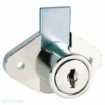 COMPX NATIONAL Cabinet Drawer Dead Bolt Lock Gld Diamon, 4TYH3