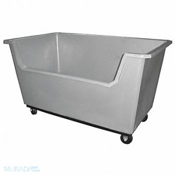 GRAINGER APPROVED Cube Truck MDPE Gray 37.3 cu ft., 4UCA5