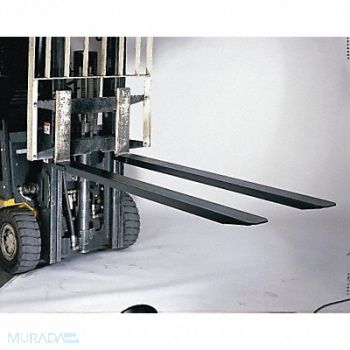 GRAINGER APPROVED Fork Extensions Black 4 x 54 In Pk2, 4UDK6