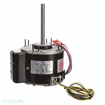CENTURY Motor 1/6 HP 1075 rpm 48Y 115V, 4UE26