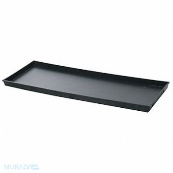 DENIOS Containment Tray 18x1 1/2x36in Blk, 4UEC5