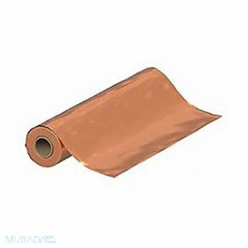 GRAINGER APPROVED Foil Roll Copper 0.010 Th x 4 In W 50 Ft, 4UGU7
