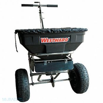 WESTWARD Broadcast Spreader 125 lb Pneumatic, 4UHD2
